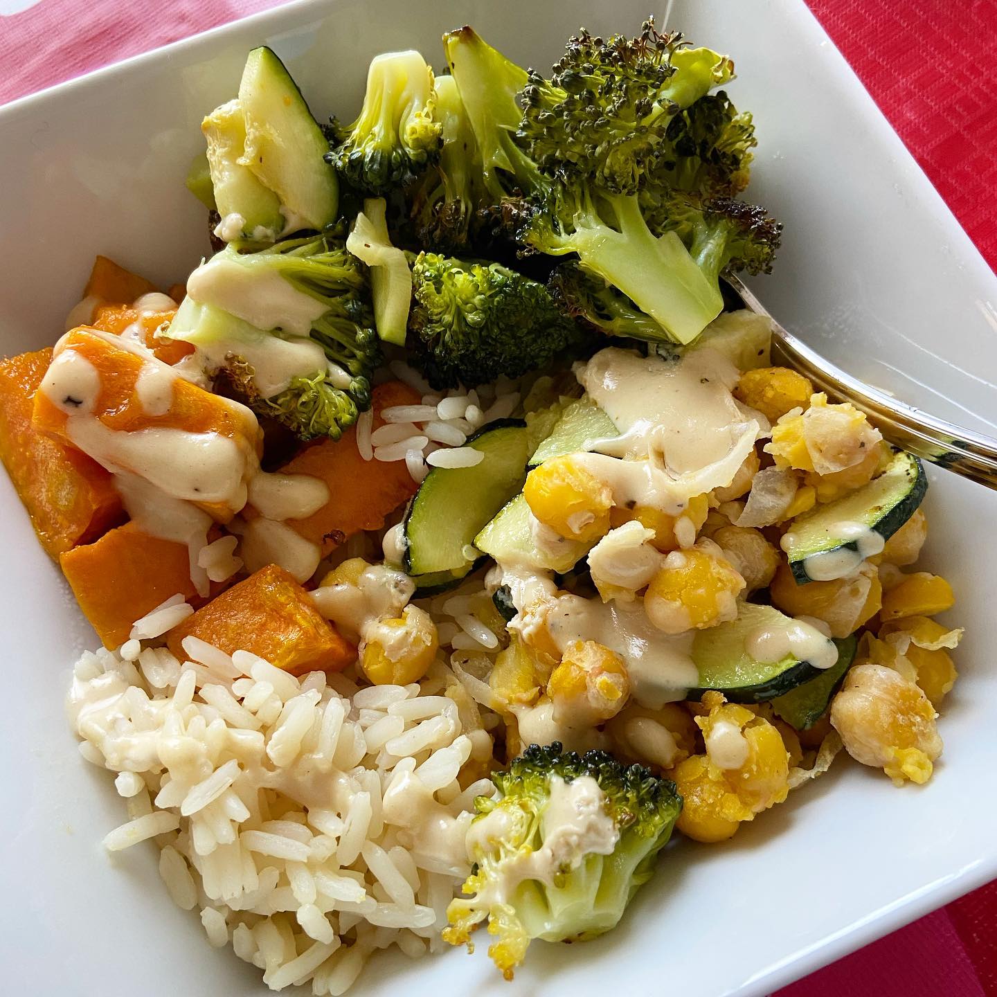 How to Make a Chickpea Veggie Rice Bowl - Canuck Kitchen
